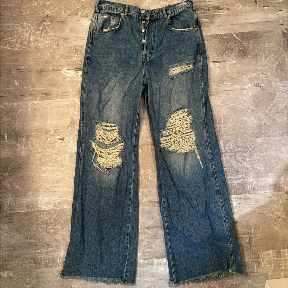 We the free ripped jeans